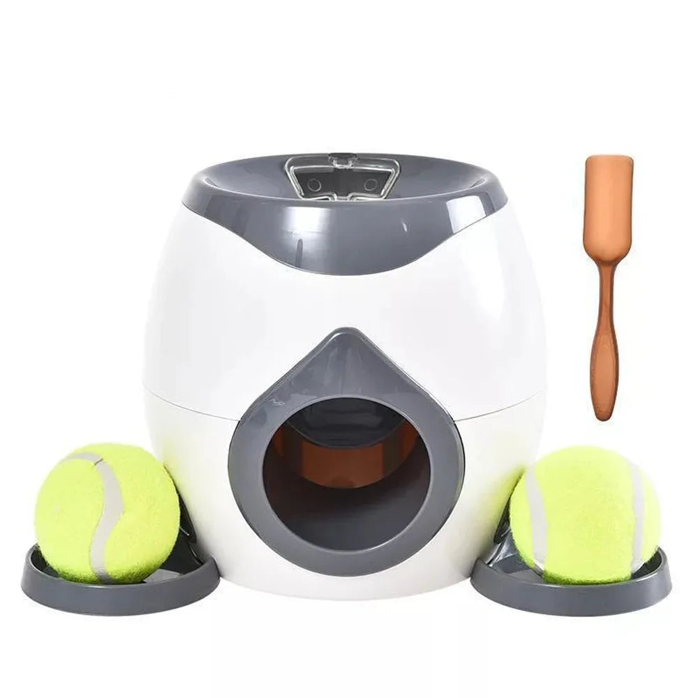 Pet Supplies 2 in 1 Pet Feeding Machine Interactive Toy Leak Food Reward Machine Automatic Pet Training Machine Dog Training