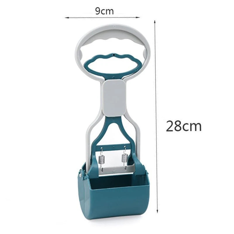 Pet Supplies Thickened plastic Foldable Long Handle Pet Pooper Scooper, Outdoor Dog Waste Picker, Poop Scoop, Toilet Supplies
