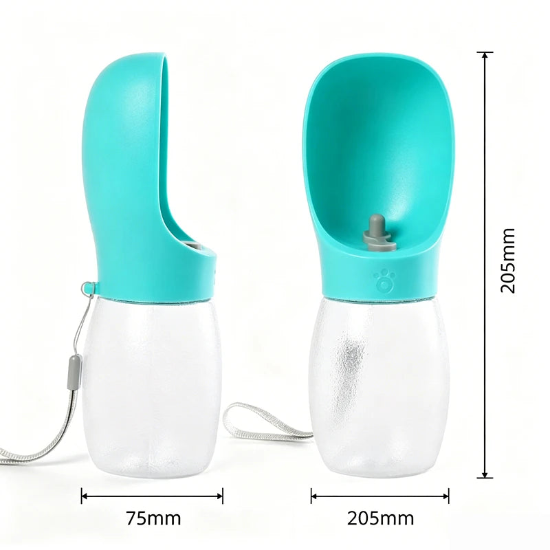 Pet Dog Water Bottle 300ML Puppy Drinking Bowls For Small Medium Dogs Cats Hiking Portable Cat Feeder Golden Retriever Supplies