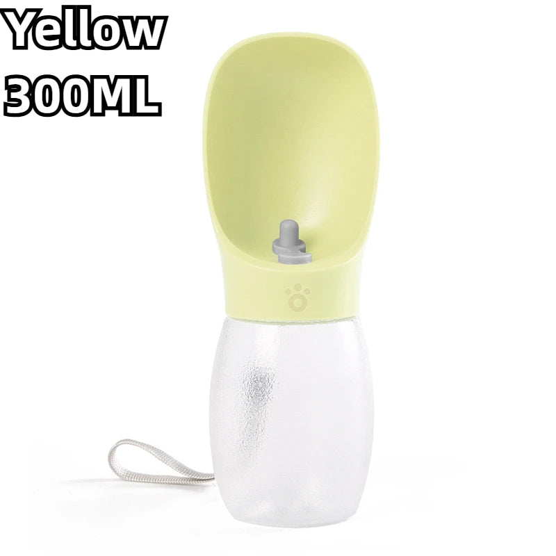 Pet Dog Water Bottle 300ML Puppy Drinking Bowls For Small Medium Dogs Cats Hiking Portable Cat Feeder Golden Retriever Supplies