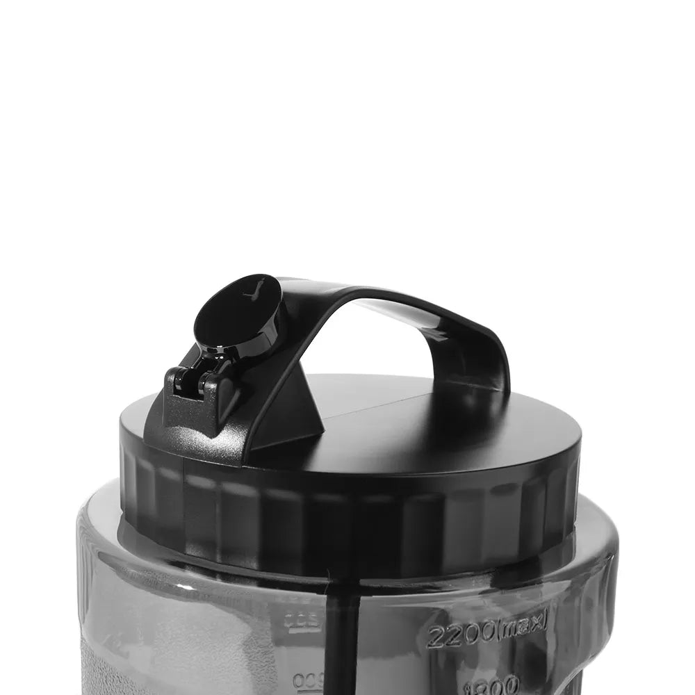 Pet Supplies 77oz/2.2L Pet Drink Travel Bowl 2-in-1 Portable Cats Water Feeder Bowls Leak Proof Lock Dog Water Bottle Puppy