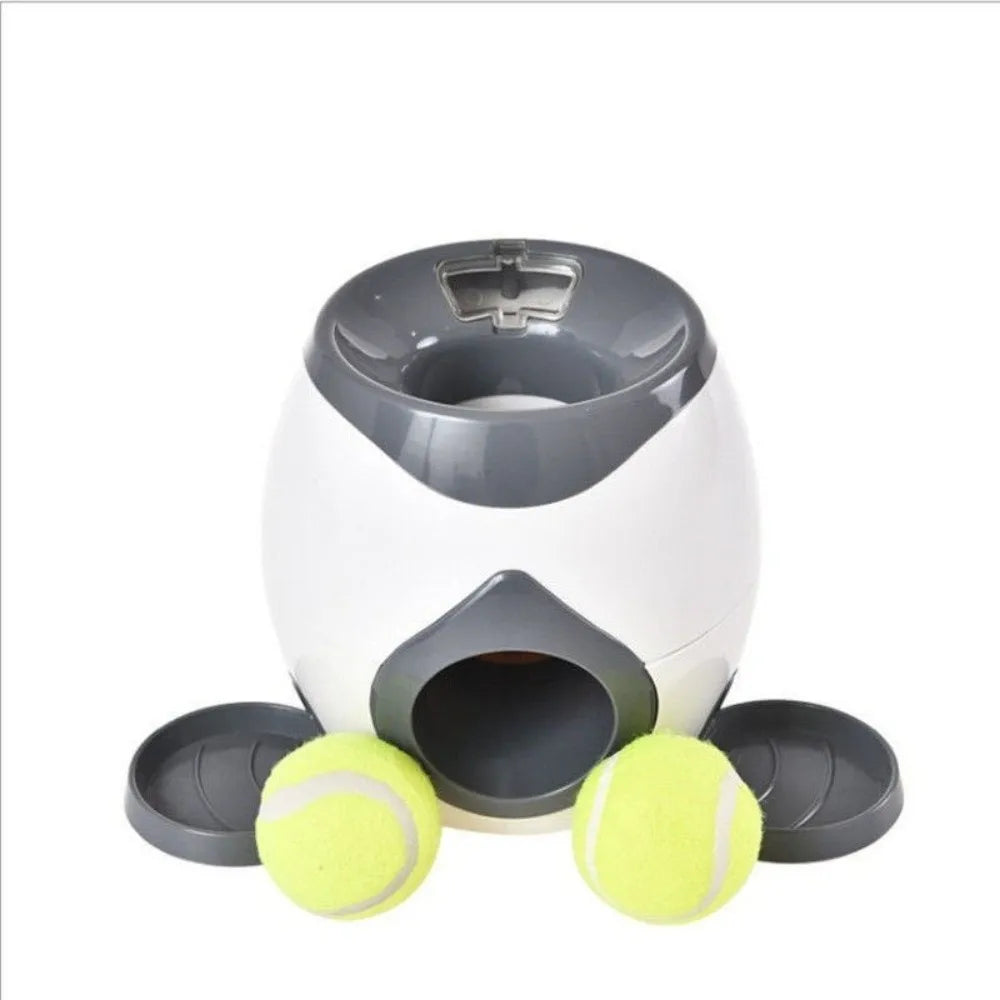 Pet Supplies 2 in 1 Pet Feeding Machine Interactive Toy Leak Food Reward Machine Automatic Pet Training Machine Dog Training
