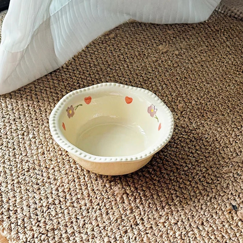 Food Utensils Cat Dog Pet Supplies Accessories Ceramic Pet Cat Bowl Pet Drinking Water Feeding Bowl Ceramics Cat Food Dog