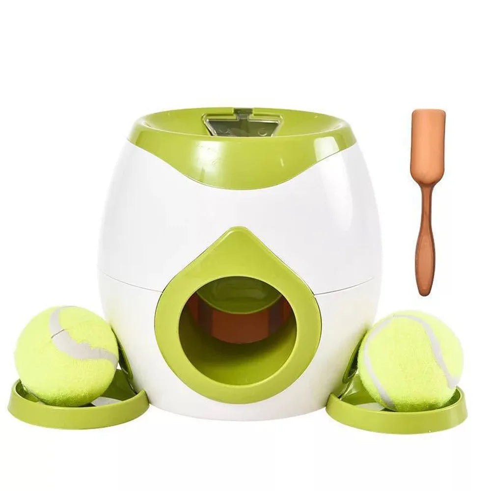 Pet Supplies 2 in 1 Pet Feeding Machine Interactive Toy Leak Food Reward Machine Automatic Pet Training Machine Dog Training