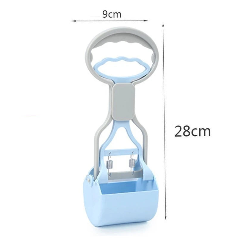 Pet Supplies Thickened plastic Foldable Long Handle Pet Pooper Scooper, Outdoor Dog Waste Picker, Poop Scoop, Toilet Supplies