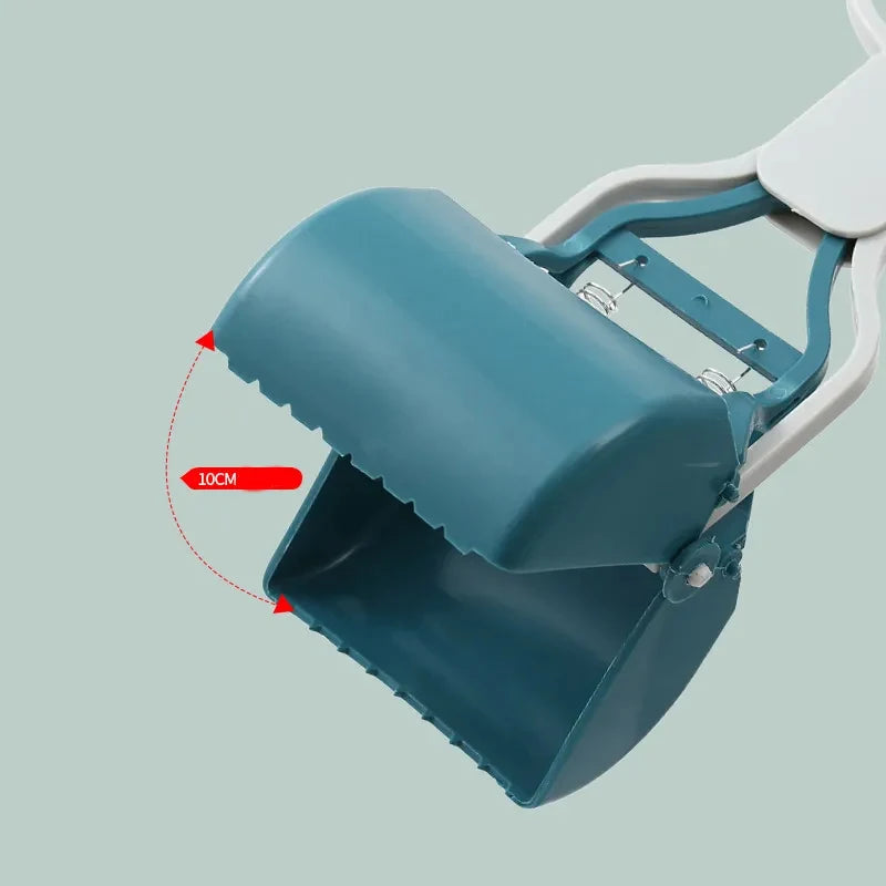 Pet Supplies Thickened plastic Foldable Long Handle Pet Pooper Scooper, Outdoor Dog Waste Picker, Poop Scoop, Toilet Supplies