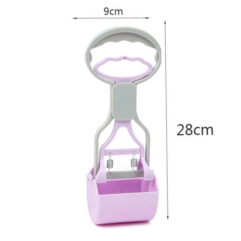 Pet Supplies Thickened plastic Foldable Long Handle Pet Pooper Scooper, Outdoor Dog Waste Picker, Poop Scoop, Toilet Supplies