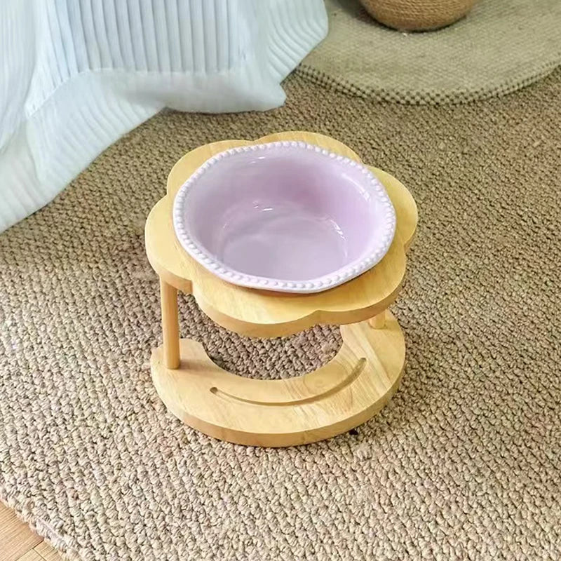 Food Utensils Cat Dog Pet Supplies Accessories Ceramic Pet Cat Bowl Pet Drinking Water Feeding Bowl Ceramics Cat Food Dog