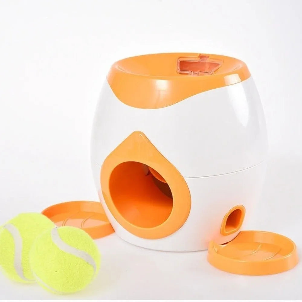 Pet Supplies 2 in 1 Pet Feeding Machine Interactive Toy Leak Food Reward Machine Automatic Pet Training Machine Dog Training