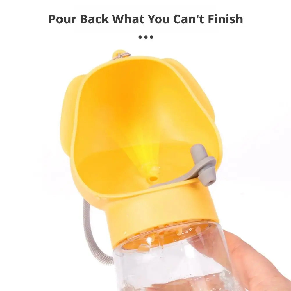 Pet Dog Water Bottle 300ML Puppy Drinking Bowls For Small Medium Dogs Cats Hiking Portable Cat Feeder Golden Retriever Supplies